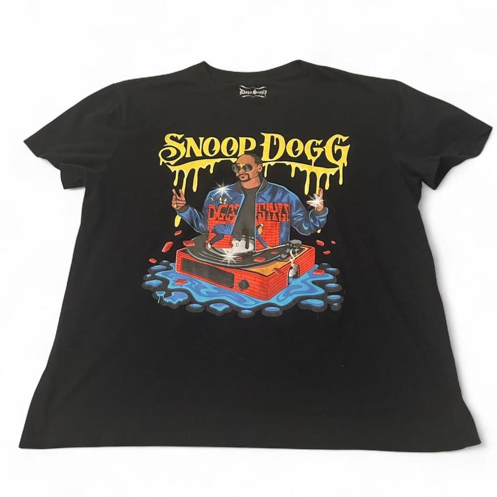 Snoop Dogg Graphic T Shirt Mens Large Hip Hop Rap Streetwear Tee